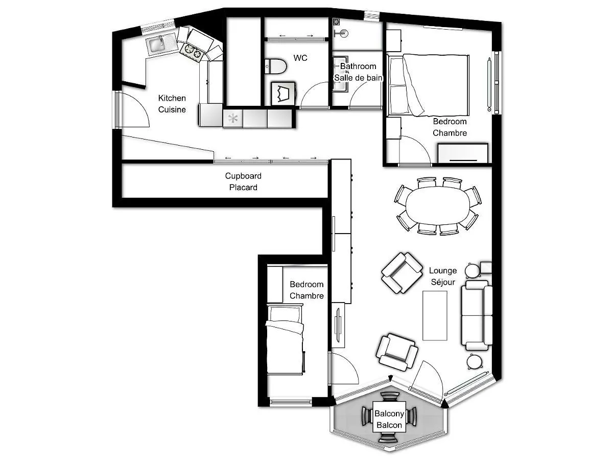 Le Beausite C Apartment - Chamonix All Year
